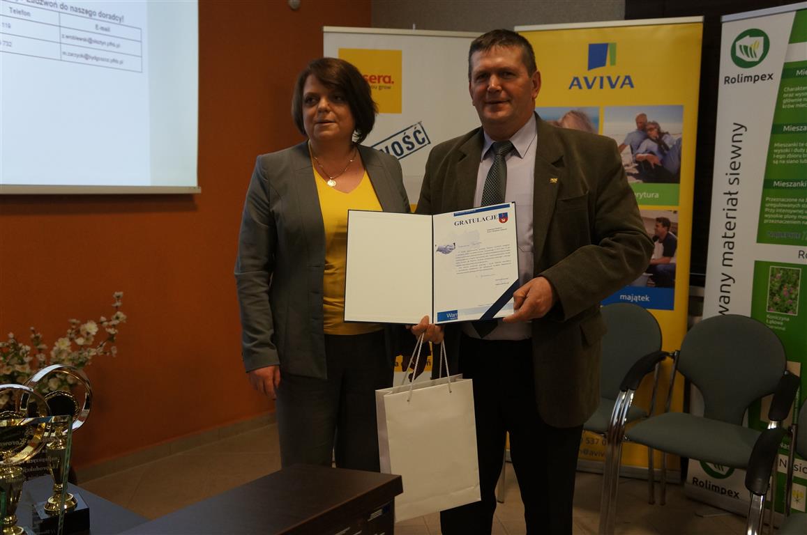 Wojciech i Ewa Jończyk posiadają 58 krów. Wydajność jednej krowy w 2015r. wyniosła 11424 kg mleka.