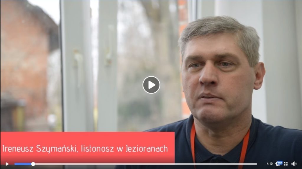 Listonosz z Jezioran uratował życie dla trzech osób