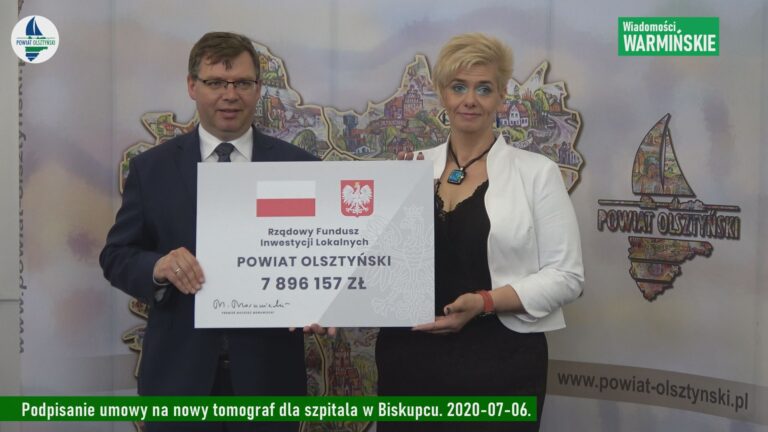Powiat olsztyński oraz gminy go tworzące otrzymał promesy na inwestycje łącznie 26 mln zł.